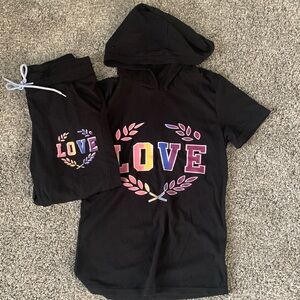 Kids Girls 10 yr old 2 piece matching set